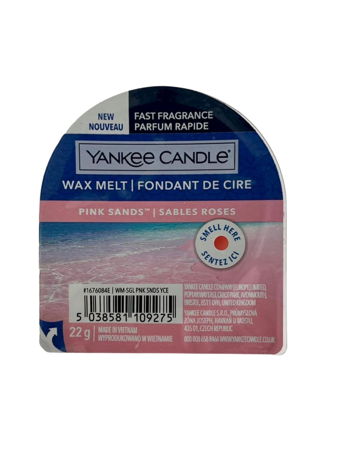 YANKEE CANDLE PINK SANDS MELT - Adrian Dunne Pharmacy