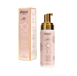 MRS Glam 10 Second Tan Peach Scented Mousse Dark 175ml